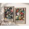 thumbnail image 1 of Luvia Set Of 2 Bird Print, Exhibition Print, Textiles Art, Bird Art Posters, Modern Wall Decor Set 2 Prints 8x12 UNFRAMED, 1 of 3