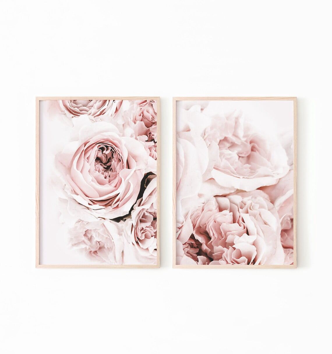 UNFFRAMED Set Of 2 Peony Posters, Flower Poster Set, Botanical Poster ...