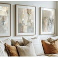thumbnail image 1 of UNFFRAMED Set Of 3 Beige And Grey Abstract Wall Art, Three Neutral Color Posters, Diy Home Decor, Minimalist Boho Modern Set 3 Prints 16x24, 1 of 3