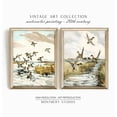 thumbnail image 1 of UNFFRAMED Vintage Duck Art Posters, Set Of 2, Rustic Farmhouse Wall Decor, Mallard And Redhead Ducks, Wildlife Gallery Wall Art, S03 Set 2 Prints 16x24, 1 of 3