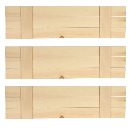 Foggy Bottom Woodworks LLC Unfinished Rustic Pallet , 3 - PACK