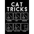 thumbnail image 1 of [UNFRAMED] Cat Tricks Wall Art - Pet Training Design, 1 of 3