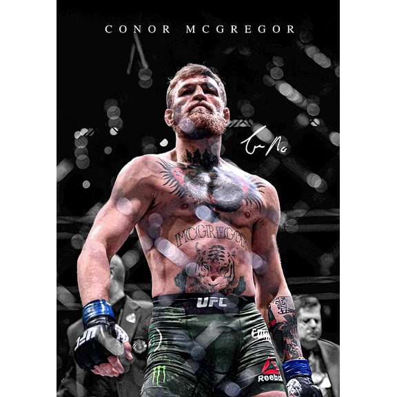 [UNFRAMED] Conor McGregor UFC Fighter Wall Art Poster