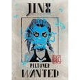 thumbnail image 1 of [UNFRAMED] Jinx Arcane Wanted Poster - Digital Wall Art Decor, 1 of 2