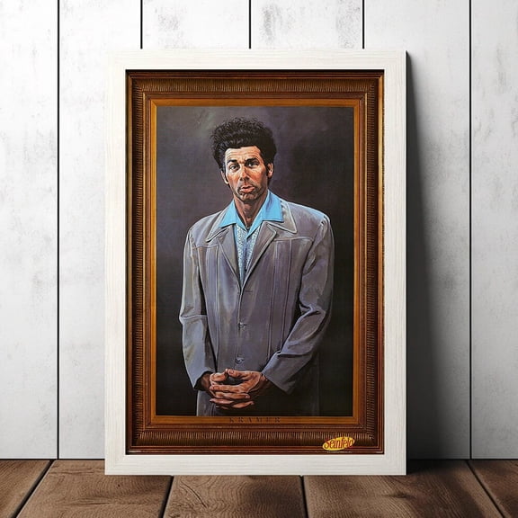 UNFRAMED PAPER POSTER Seinfeld Season 1 (1990) Kramer Painting Poster - Film Fan Collectibles - Vintage Movie Poster - Home Decor - Wall Art Poster Unframed Unframed