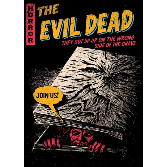 [UNFRAMED] The Evil Dead Horror Comic Book Cover Wall Art