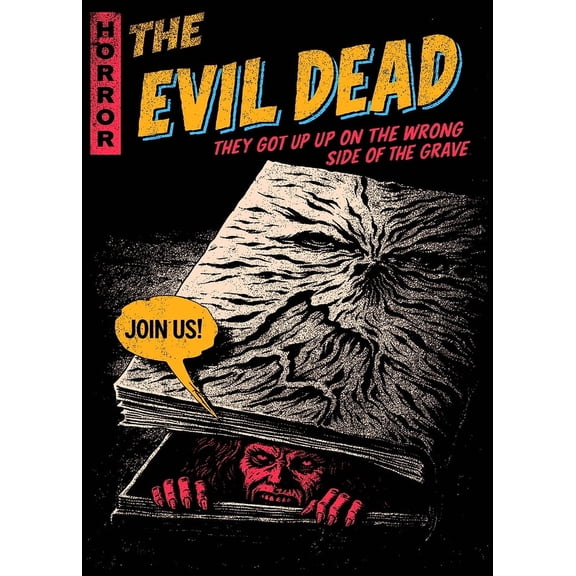 [UNFRAMED] The Evil Dead Horror Comic Book Cover Wall Art