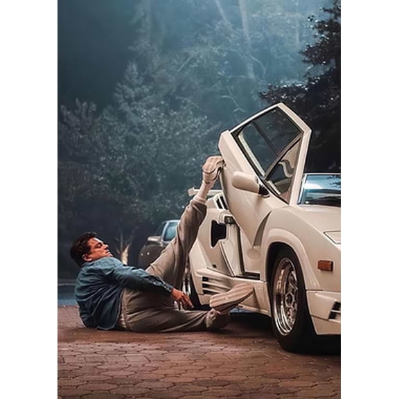 [UNFRAMED] Wolf of Wall Street Iconic Scene Poster - Modern Room Decor