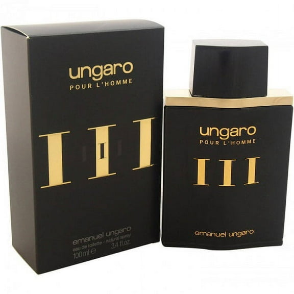 UNGARO POUR L'HOMME III * Emanuel Ungaro 3.4 oz / 100 ml EDT Men Cologne Spray