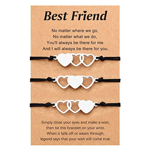 Silver Morse Code Best Friend bracelets for Him, Friendship Hidden Mes