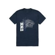 UNH University of New Hampshire Wildcats Ghost T-Shirt Navy