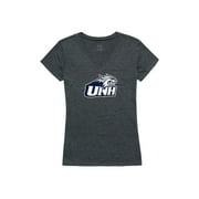 UNH University of New Hampshire Wildcats Womens Cinder T-Shirt Heather Charcoal