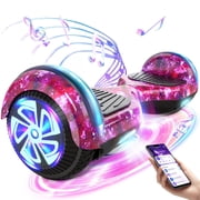 UNI-SUN Flash Wheel Hoverboard, Built-in Bluetooth and LED Lights