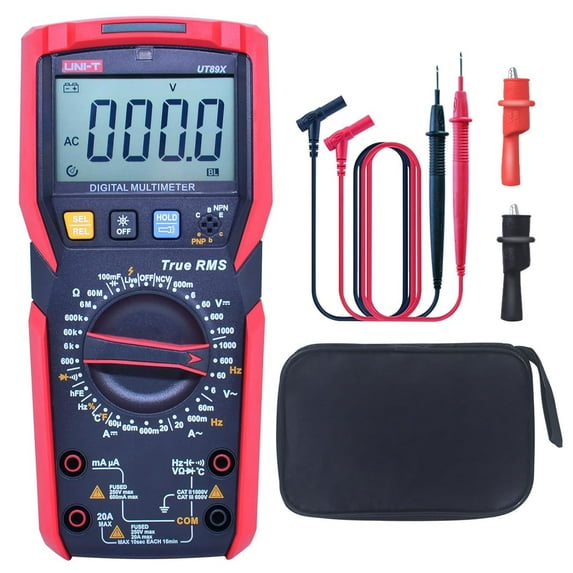UNI-T Digital Multi Meter 6000 Counts True RMS Sine Wave Measurement LED Test AC DC Voltage Current Resistance Auto Range