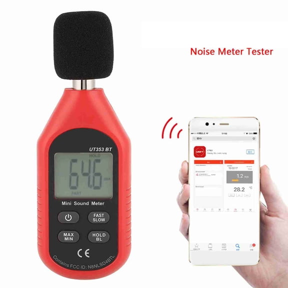 UNI-T UT353BT Sound Level Meter Digital Bluetooth Noise Decibel Tester 30-130dB