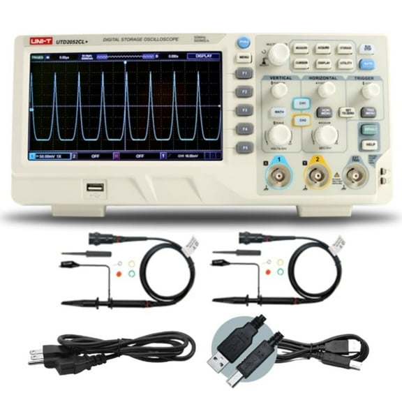 UNI-T UTD2052CL+ 50MHz 2CH DSO Digital Storage Oscilloscope