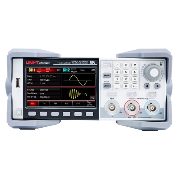 UNI-T UTG2122X 120MHz 2Ch Advanced-Series Arbitrary Waveform Generator