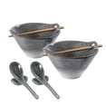 thumbnail image 1 of UNICASA Ramen Bowl Set,26oz Large Japanese Ramen Noodle Bowl with Chopstick and Spoon,Dishwasher & Microwave Safe（Gray）, 1 of 6
