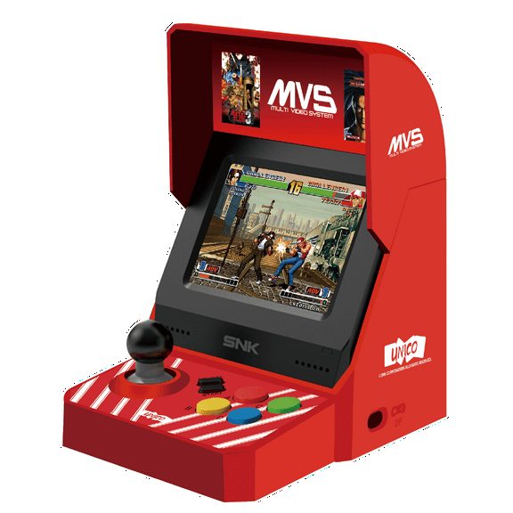 UNICO MVS Mini Arcade Bartop with 45 SNK Classic Games, Such as The King of Fighters, Metal Slug