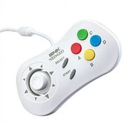 NEOGEO Mini Controller, SNK Wired Gamepads for NEO GEO Mini Arcade and NEO-GEO Arcade Stick Pro-White