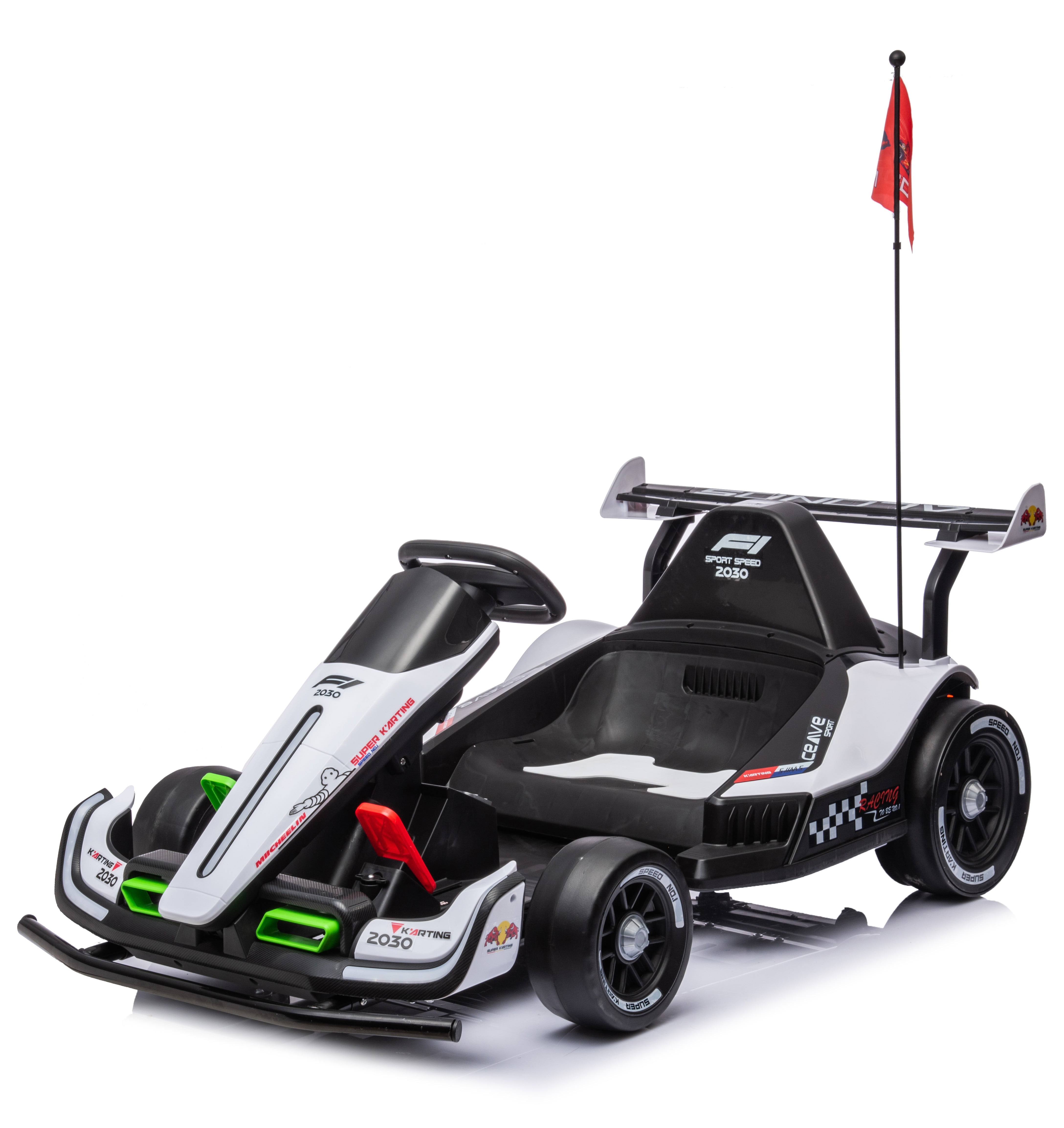 UNICOO® DriftChaser™ Childrens Go Kart, 24V Rechargeable Ride-On