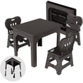 thumbnail image 1 of UNICOO® Kids Folding Table and Chairs Set, Height Adjustable Kids Folding Table Compact Design, Kids Table and Chairs Foldable, Picnic Table, Perfect for Playrooms, Classrooms, and Outdoor, 1 of 7