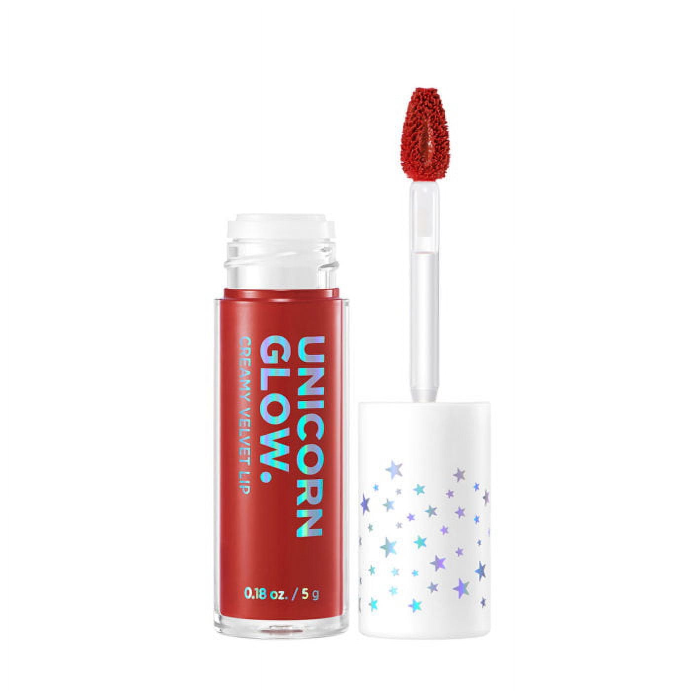 UNICORN GLOW Creamy Velvet Lip Long-Lasting Semi-Matte Lip Tint - #9 Flame