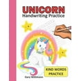 thumbnail image 1 of UNICORN Handwriting Practice,: Pre K to 2 nd Grade. Tracing Books for Toddlers, Letter Tracing Workbook, Upper and Lower Case, Coloring Pages, Kind w, 1 of 1
