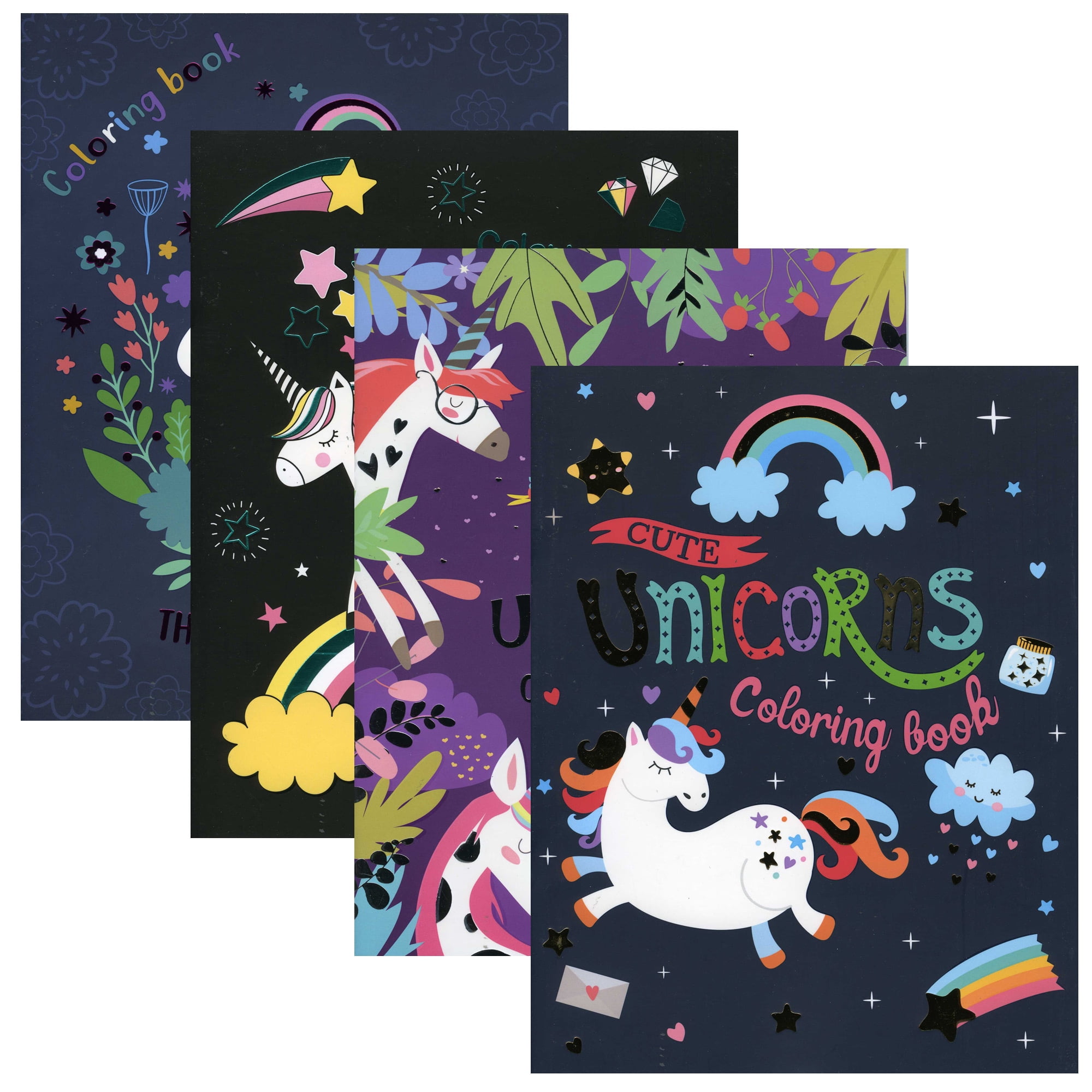 Unicorn Coloring Books - Walmart.com