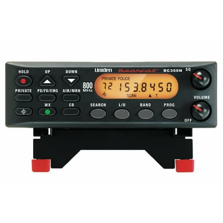 Uniden BC355N 800 MHz 300-Channel, Narrow Band, Base Mobile Police Scanner