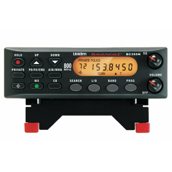 Uniden BC355N 800 MHz 300-Channel, Narrow Band, Base Mobile Police Scanner