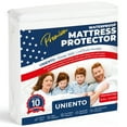 thumbnail image 1 of UNIENTO Mattress Protector Fitted - College Dorm Room, New Home, First Apartment Essentials - Cotton, Waterproof Mattress Cover Protector and Encasement, 1 of 6