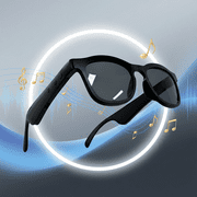 UNIFULL Smart Glasses Wireless Bluetooth Sunglasses Open Ear Music&Hands-Free Calling, for Men&Women, Polarized Lenses