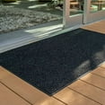 thumbnail image 1 of UNIMAT 3x5 (36"x60") Dual Ribbed Outdoor-Indoor Doormat with Waterproof Charcoal Rubber Backing - Stylish Welcome Mat, Perfect for Home, Office, and Kitchen Entrances, 1 of 4