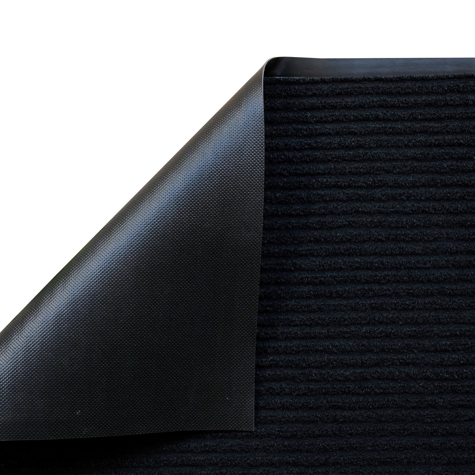 UNIMAT 3x5 (36"x60") Outdoor-Indoor Doormat with Waterproof Black Rubber Backing - Stylish Dual Ribbed Welcome Mat, Perfect for Home, Office, and Kitchen Entrances