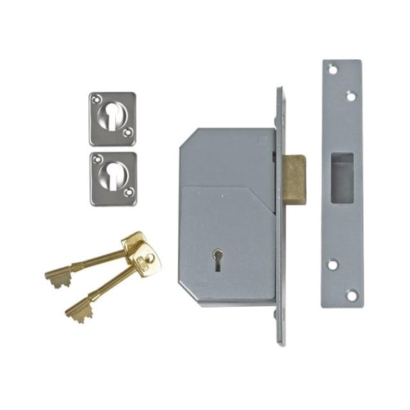 UNION - 3G110 C Series 5 Detainer Deadlock 73mm Satin Brass