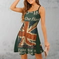 UNION JACK. ITS OUR FLAG WW1 BRITISH WAR POSTER Women's Sling Dress
