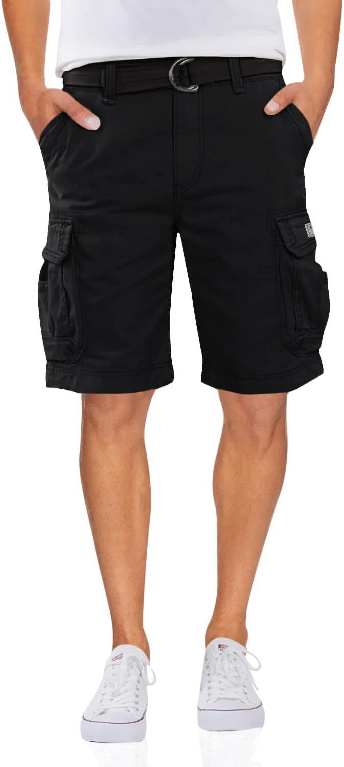UNIONBAY Men's Survivor Belted Cargo ShortReg and Big & Tall Sizes 30