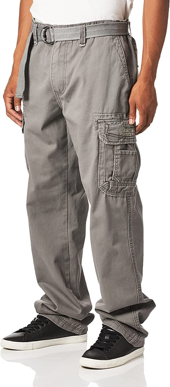UNIONBAY Men's Survivor Iv Relaxed Fit Cargo Pant-Reg and
