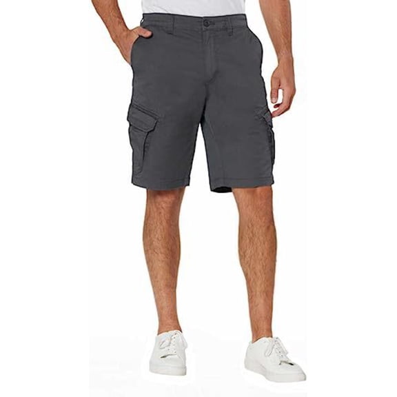 UNIONBAY Mens Flex Waist Lightweight Cargo Shorts