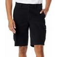 thumbnail image 1 of UNIONBAY Mens Midweight Flex Waist Cargo Shorts (Black, 32), 1 of 4