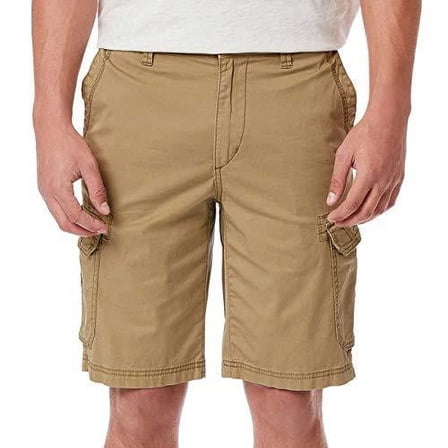 UNIONBAY Montego Cargo Shorts for Men Assorted Colors and Sizes - Comfort Stretch Color: Grain 2020, Size: 42
