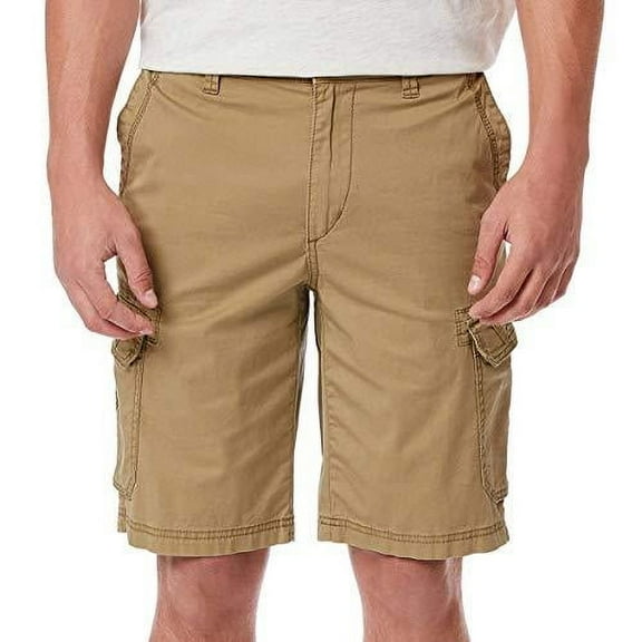 UNIONBAY Montego Cargo Shorts for Men Assorted Colors and Sizes - Comfort Stretch Color: Grain 2020, Size: 42