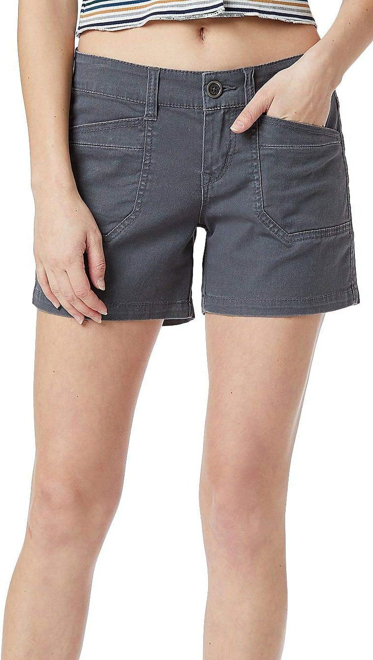 Unionbay Juniors Darcy Solid Shorts - Walmart.com