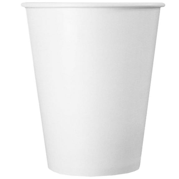 UNIQ 12 oz White Paper Drink Cups - 90mm - 1000/Case