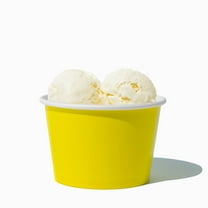 UNIQ 8 oz Yellow Ice Cream Cups - 1000/Case