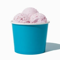 UNIQ 12 oz Blue Ice Cream Cups - 1000/Case