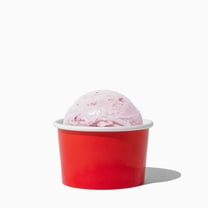 UNIQ 4 oz Red Ice Cream Cups - 1000/Case