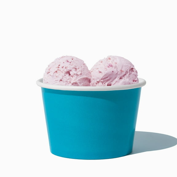 UNIQ 8 oz Blue Ice Cream Cups - 1000/Case