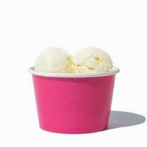 UNIQ 8 oz Pink Ice Cream Cups - 1000/Case
